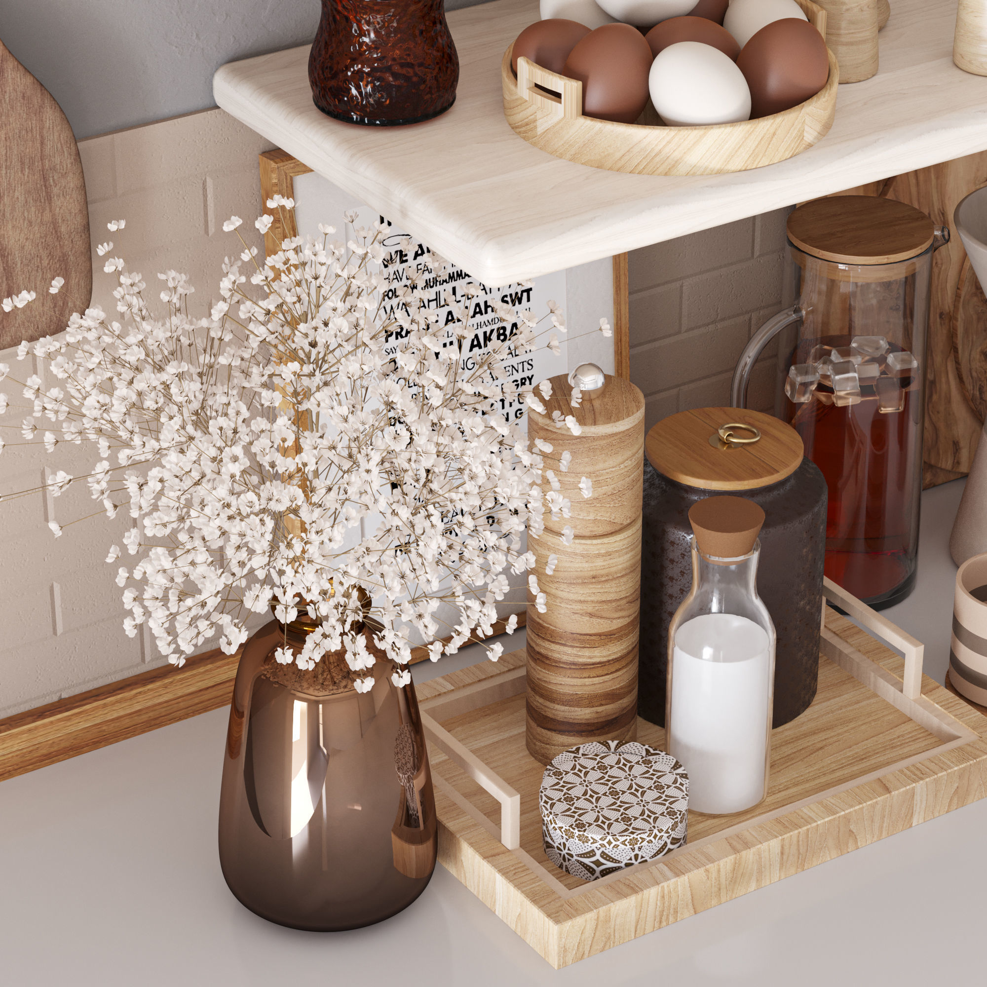 kitchen accessories022 3D model_1