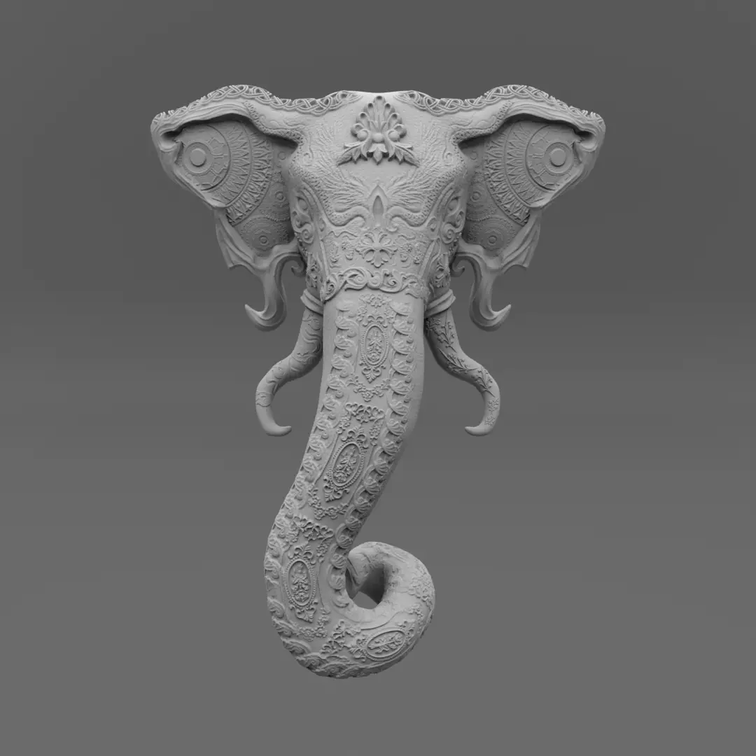 Ganesha snake 3D print model_0