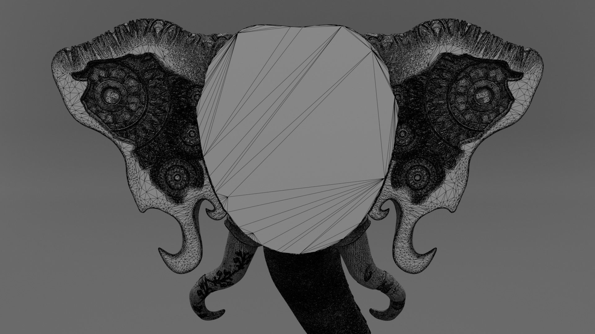 Ganesha snake 3D print model_10