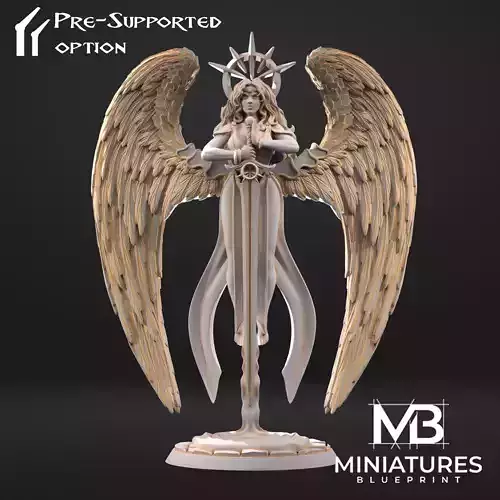 Saphiel Sky Protector 3D print model