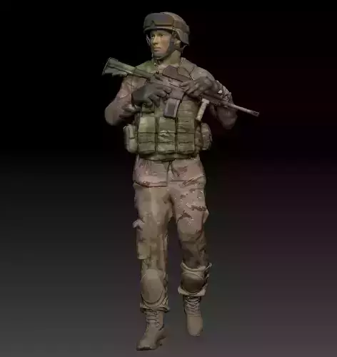 Operation Iraqi Freedom Infantryman  