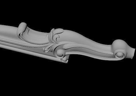 leg High quality 3d models for processing on a cnc machine 3D model_1