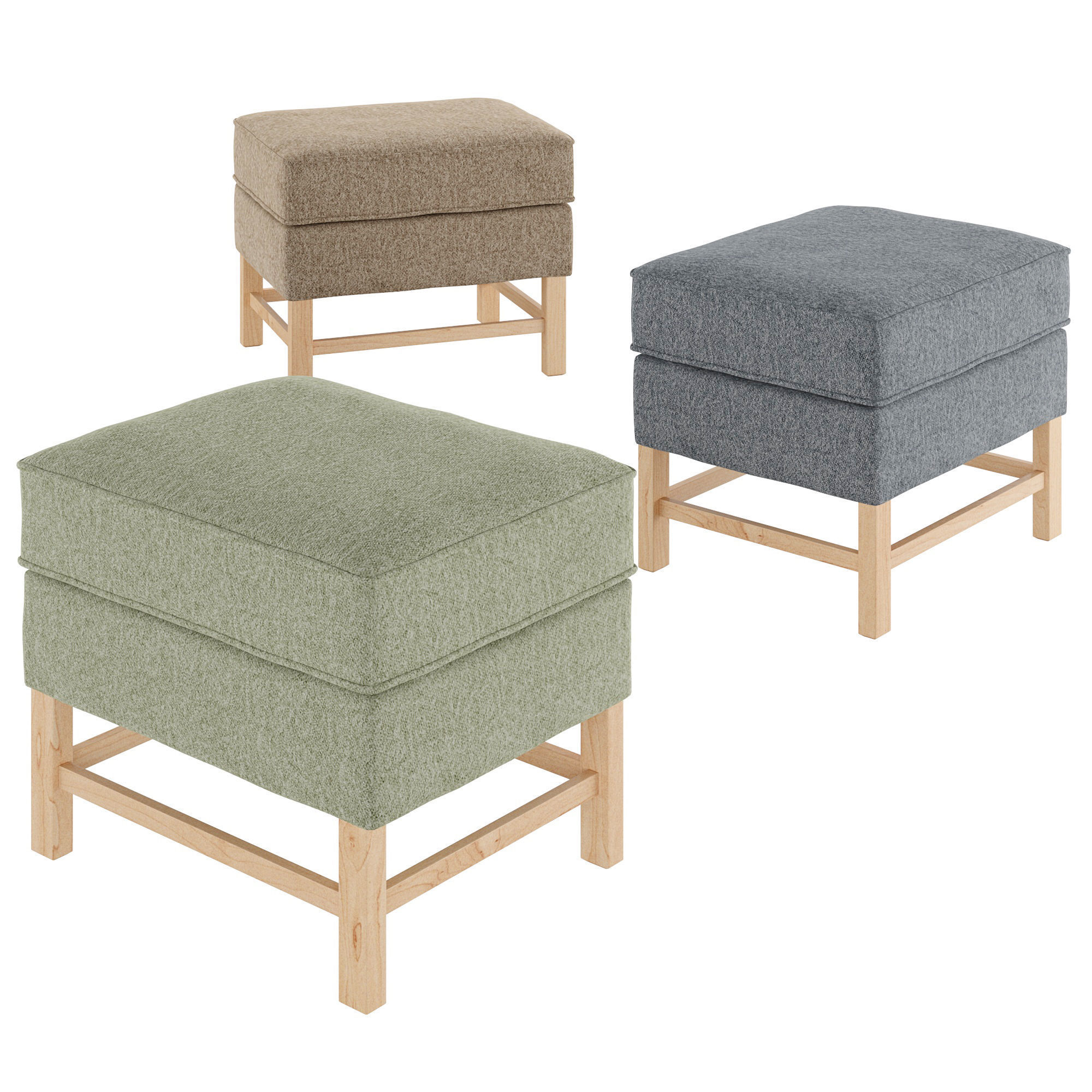 Orion pouf 3D model_2