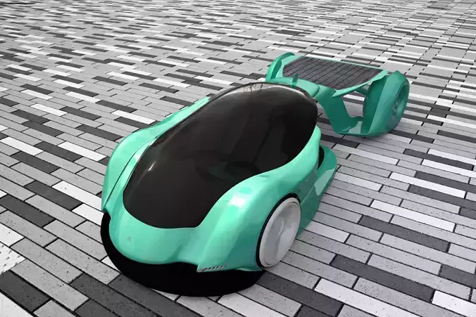 The VOLT Futuristic EV Hypercar