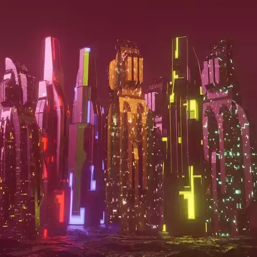 Scifi building design 2 Free 3D model