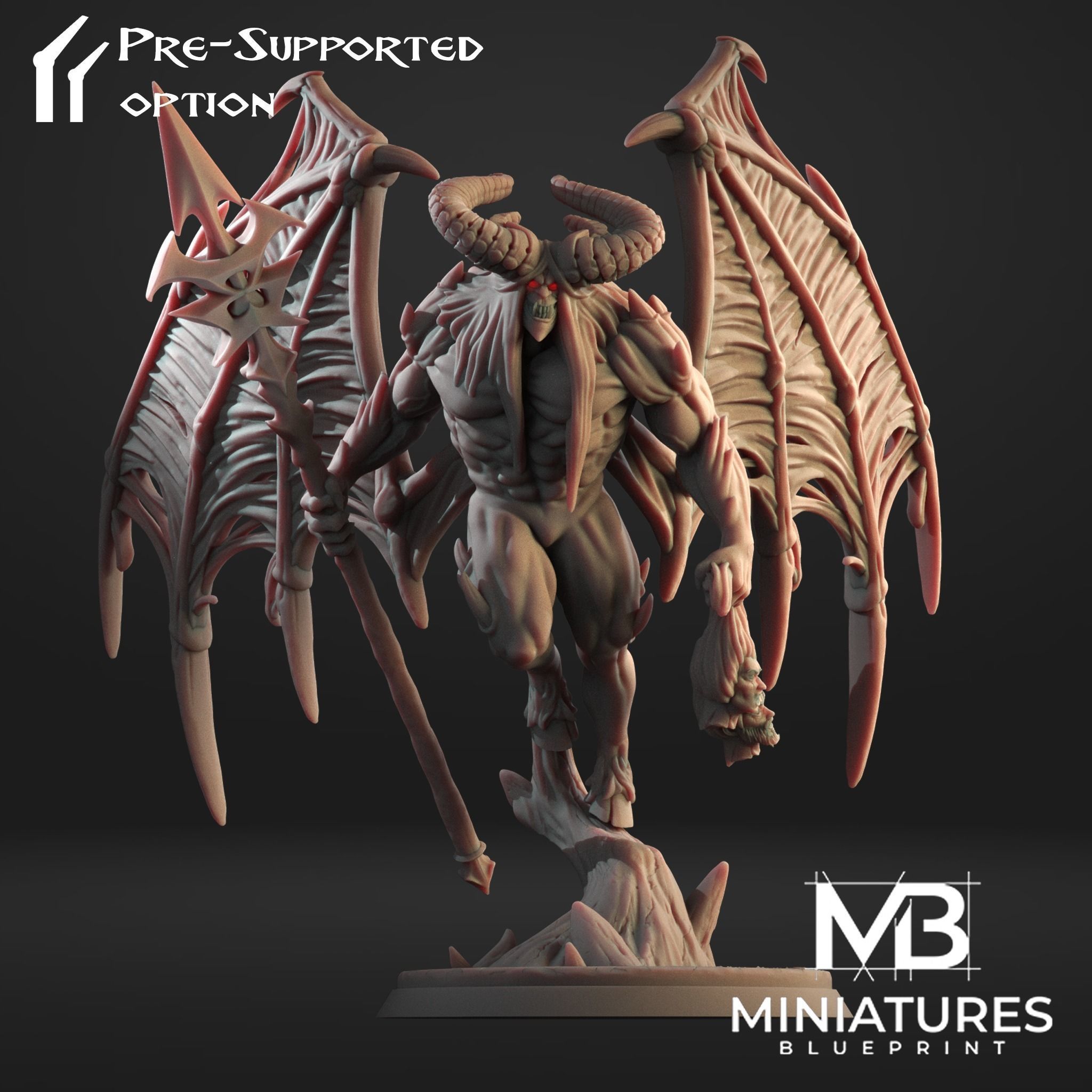 Bazeroth Prince of Wrath 3D print model_1