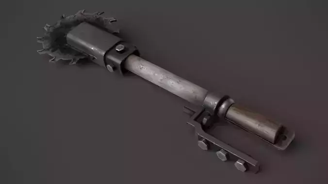 Modifiable Strike Weapon 16 Low-poly 3D model