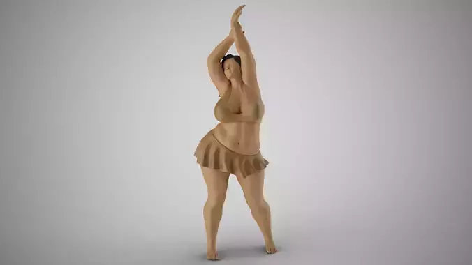 Heavy Woman Artistic