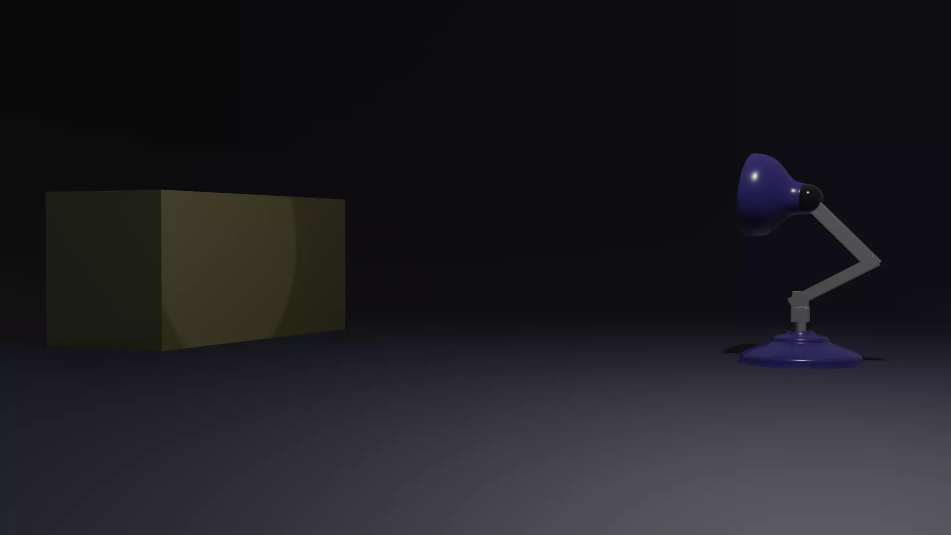 Lamp with bones and IK limits Free 3D model_0