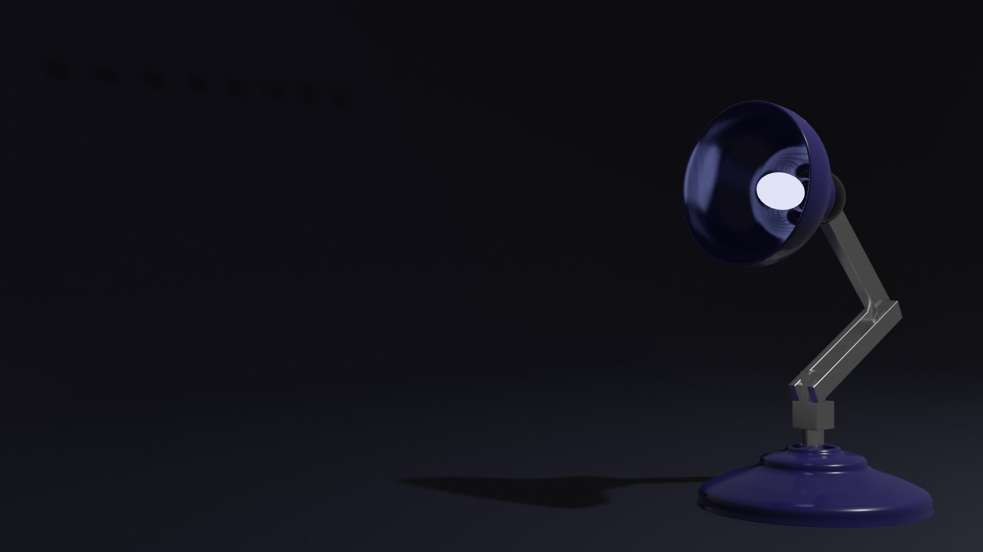 Lamp with bones and IK limits Free 3D model_1