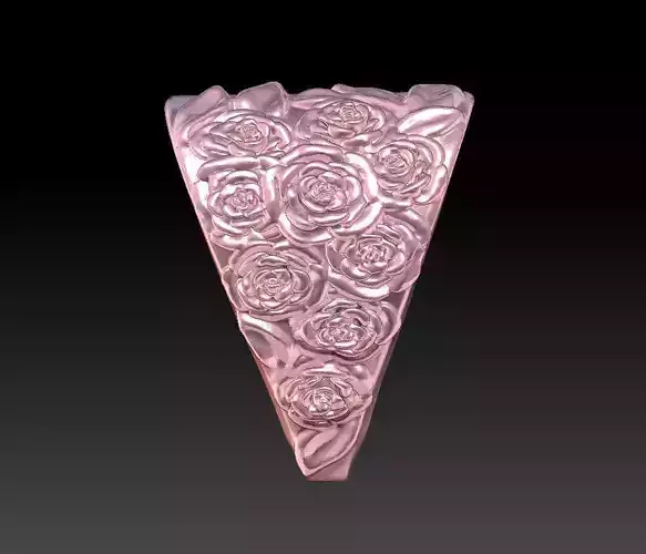 joyeria Lazo de Fianzas rosas para colgantes Collares 3D print model