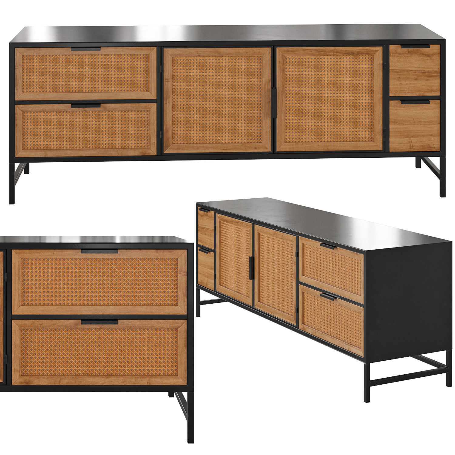 TV stand kyoko 3D model_1