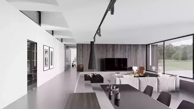 ProVis3D 008 - Livingroom I 3D model