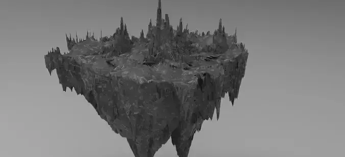 Floating Mountain sci-fi
