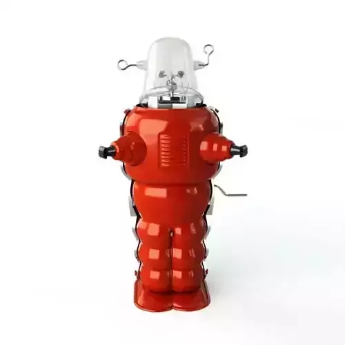 Red Toy Robot