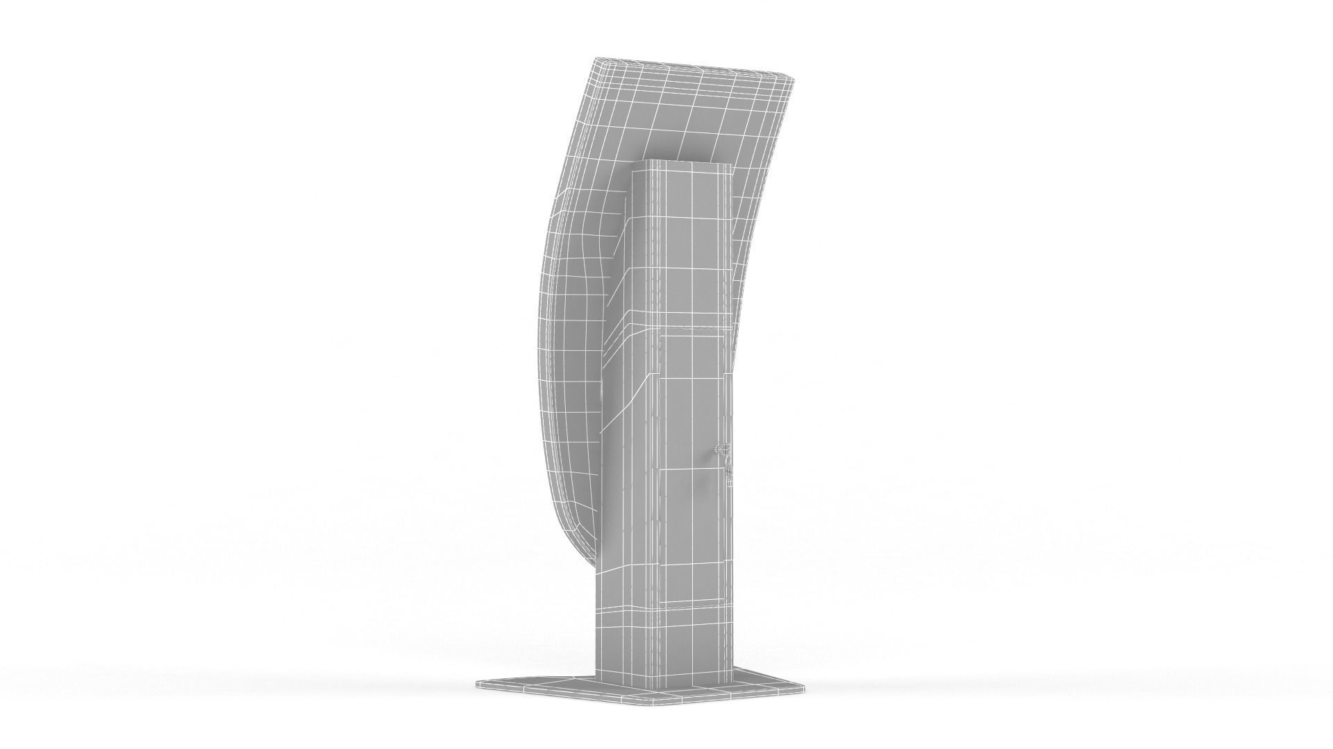 Information Kiosk 3D model_9