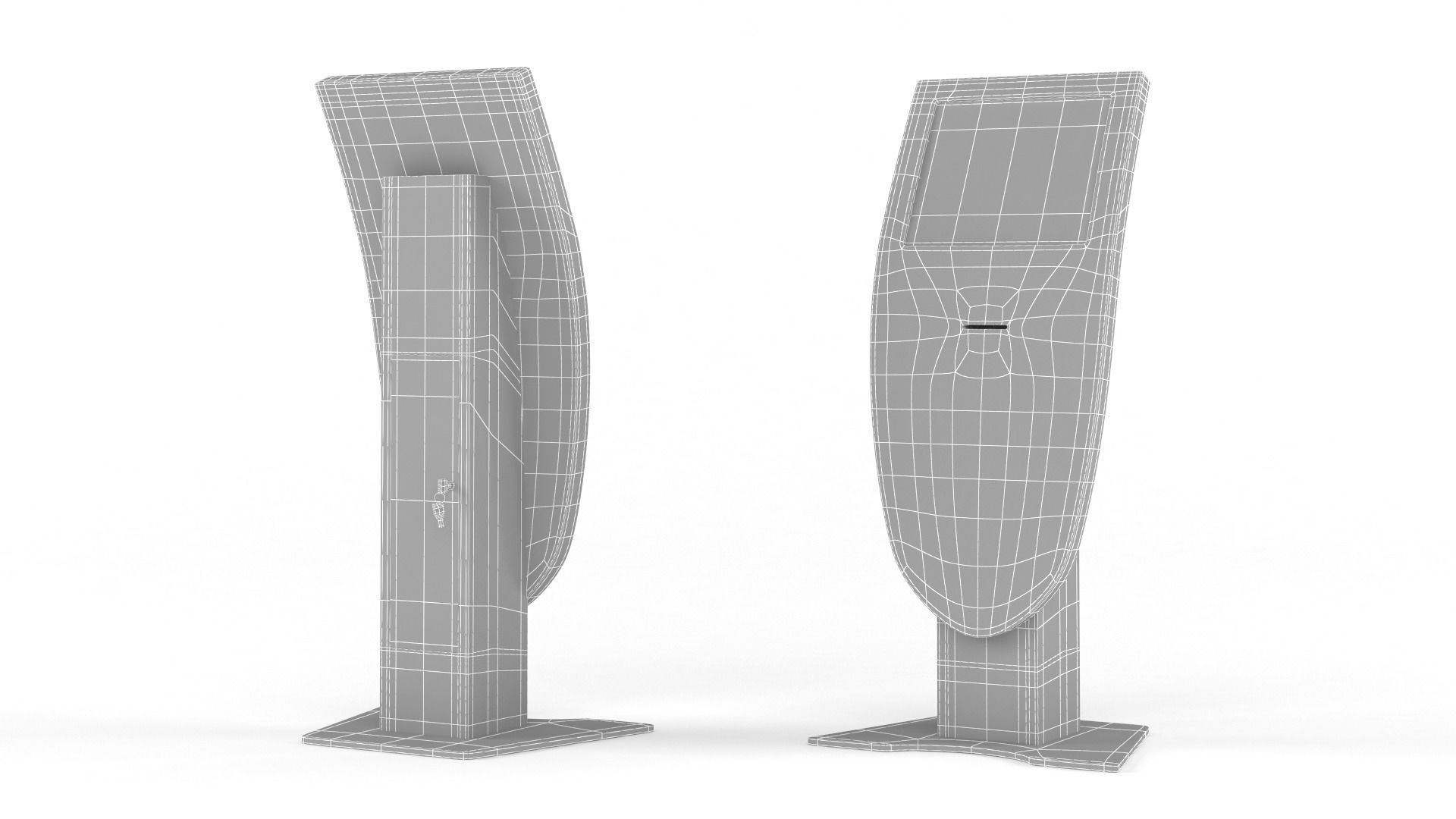 Information Kiosk 3D model_6