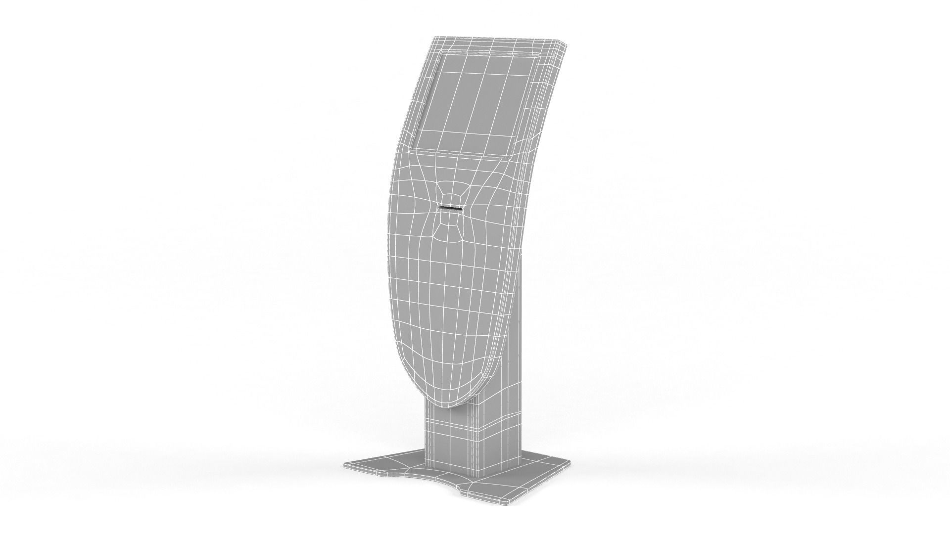 Information Kiosk 3D model_8