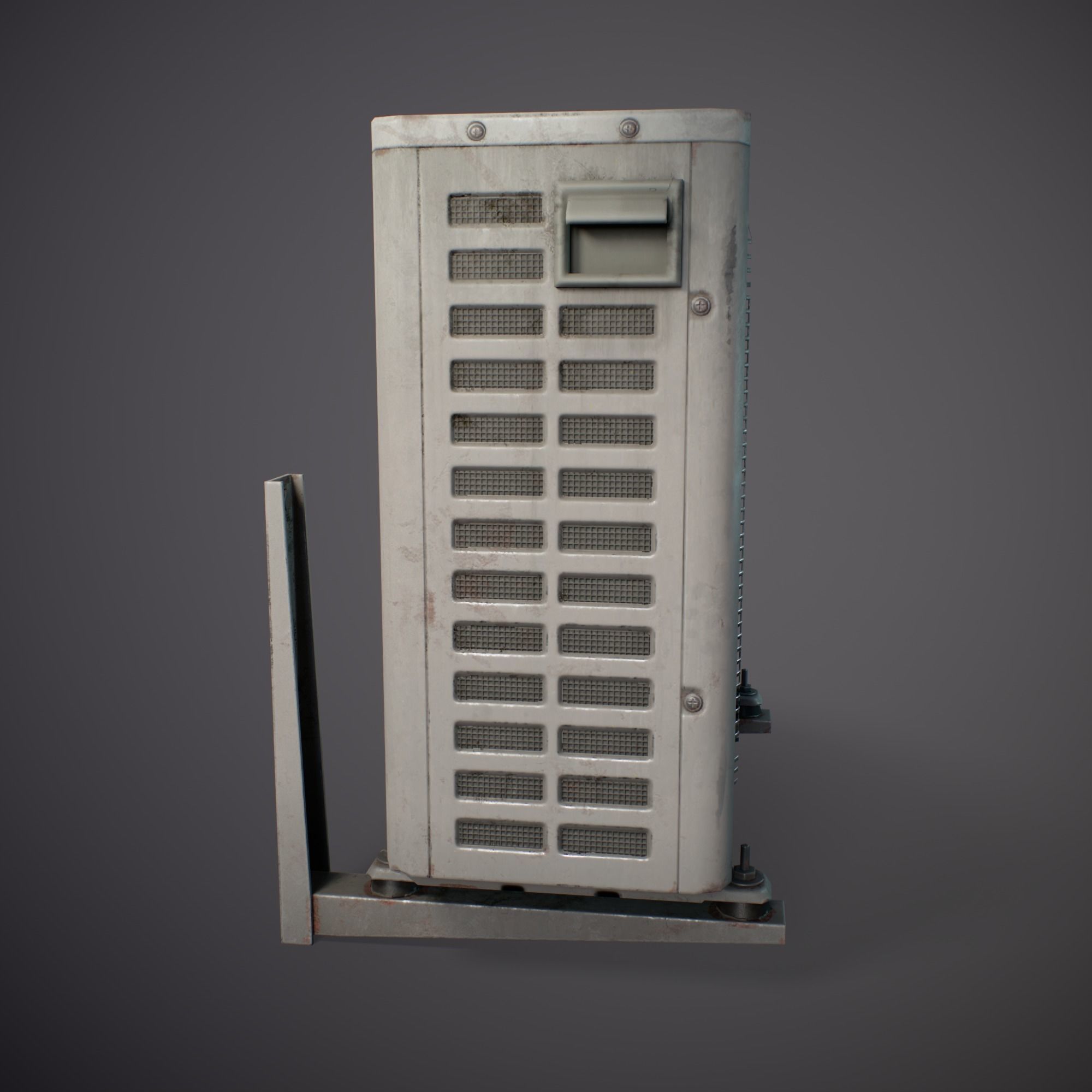 Conditioner - Gameready Asset Low-poly 3D model_2