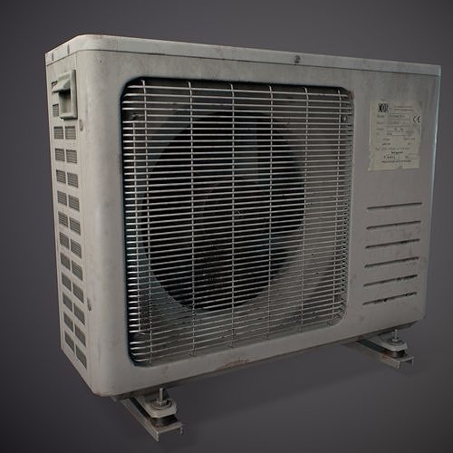 Conditioner - Gameready Asset Low-poly 3D model