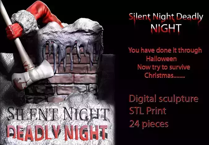 Silent Night Deadly Night 3D print model