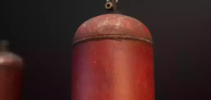 PBR Gas bottle - Texture Variation 