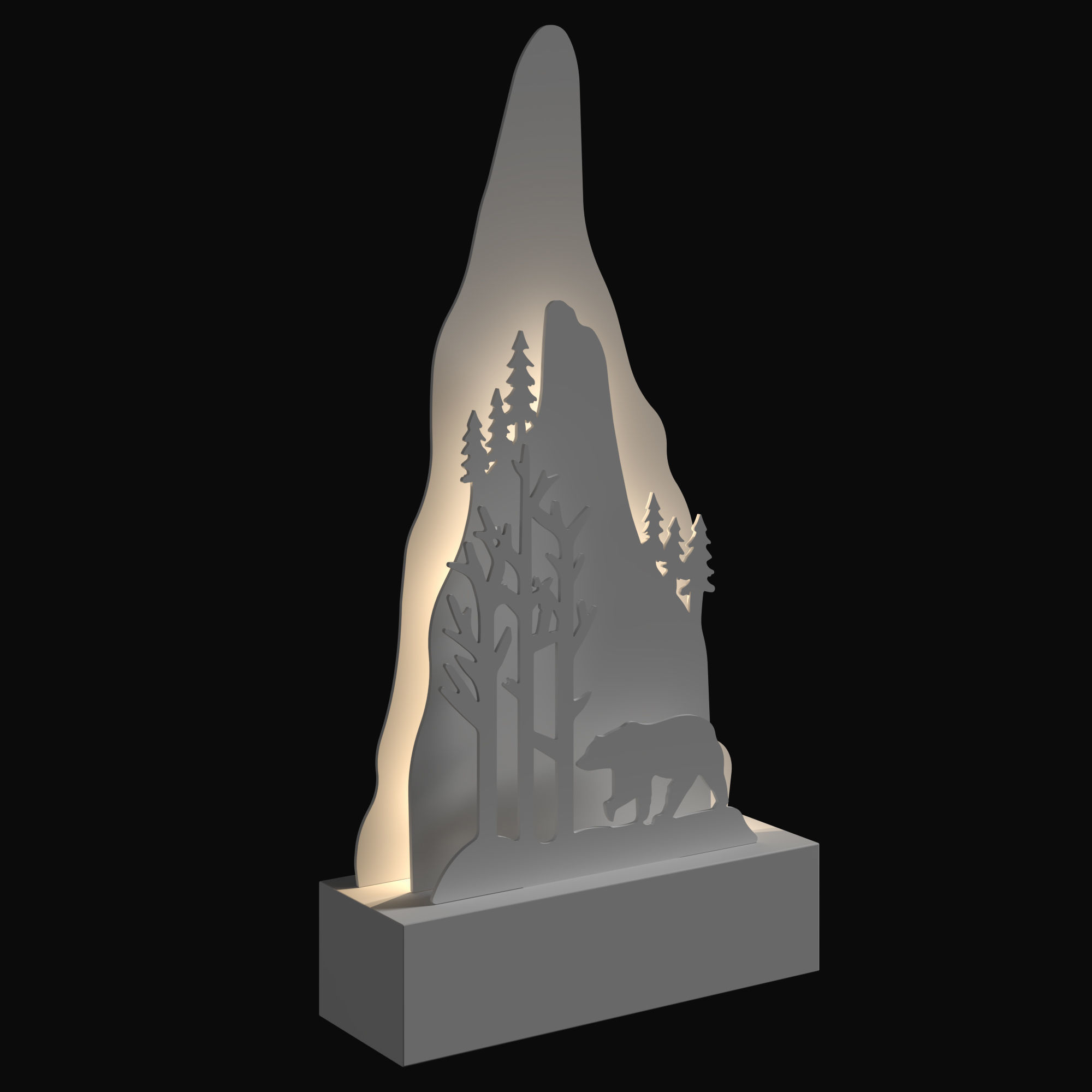 Christmas decorations Set 1 3D model_3