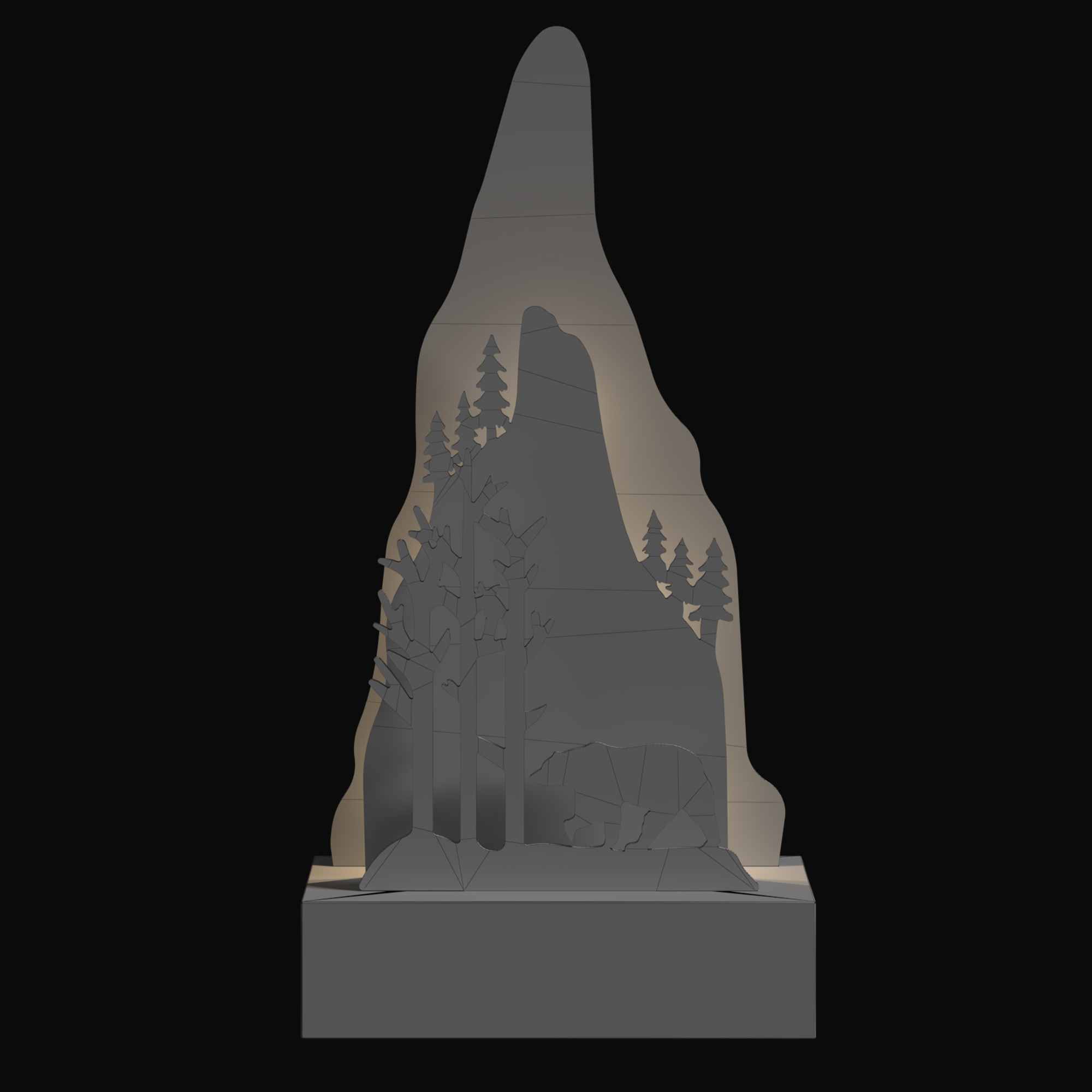 Christmas decorations Set 1 3D model_10