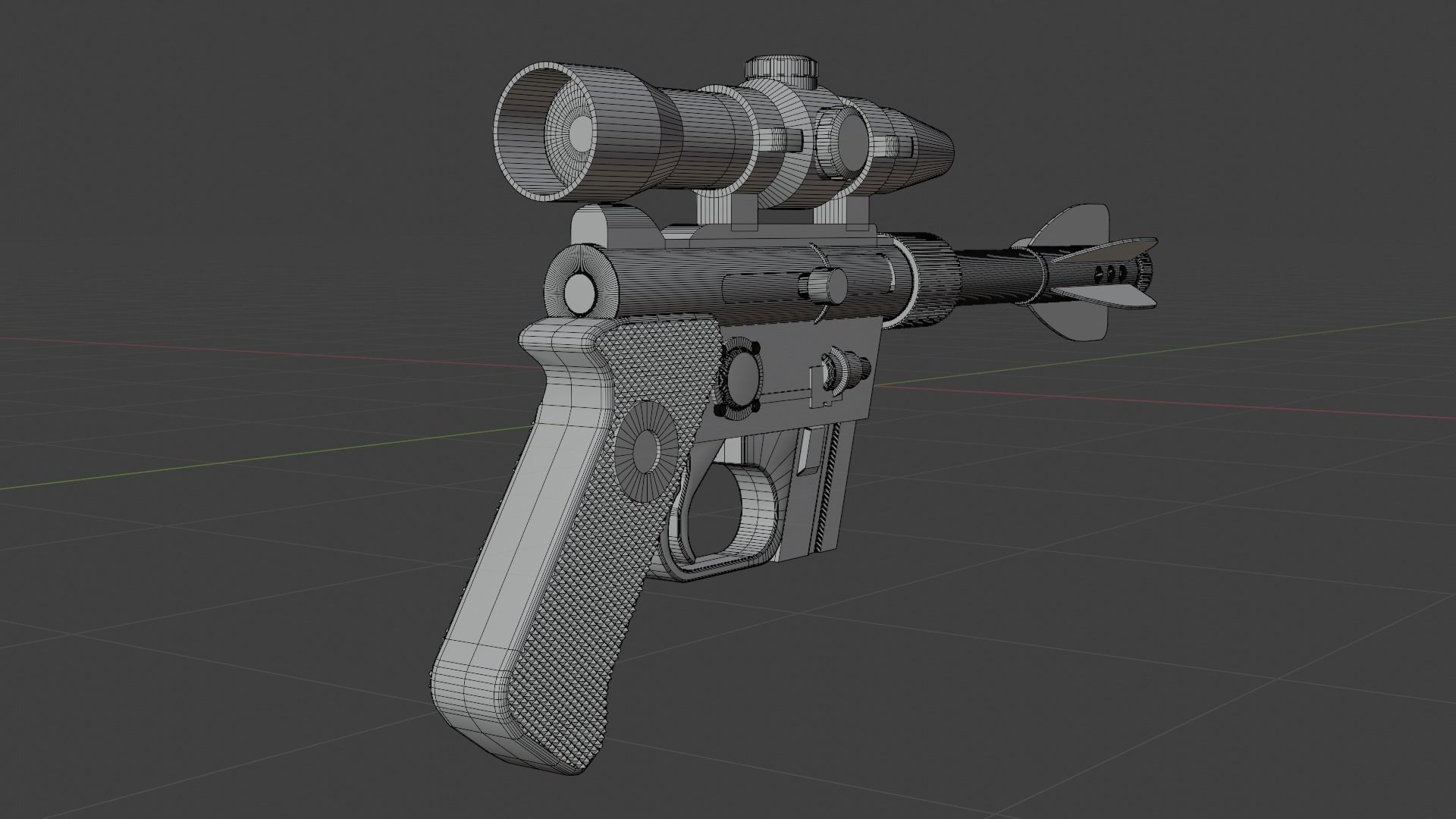 DL-21 A star wars gun 3D model_3