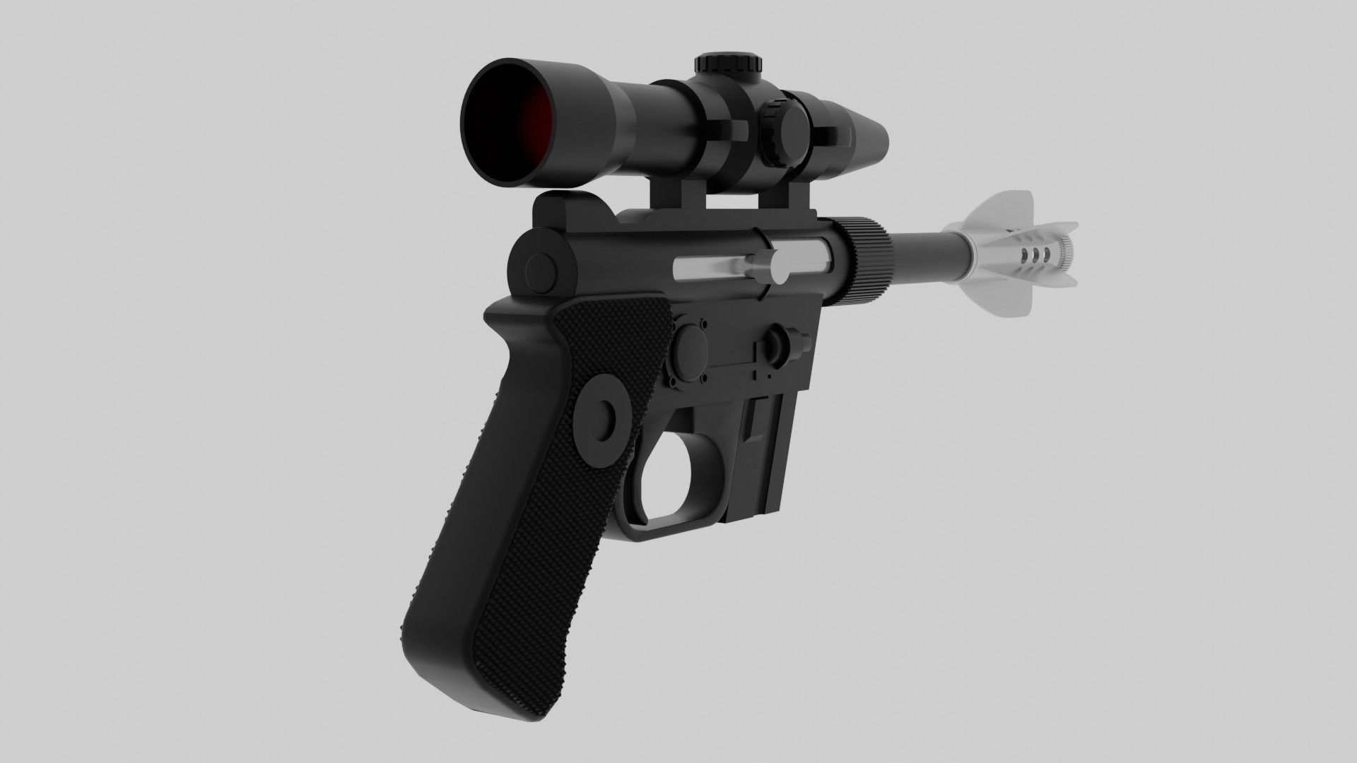 DL-21 A star wars gun 3D model_2