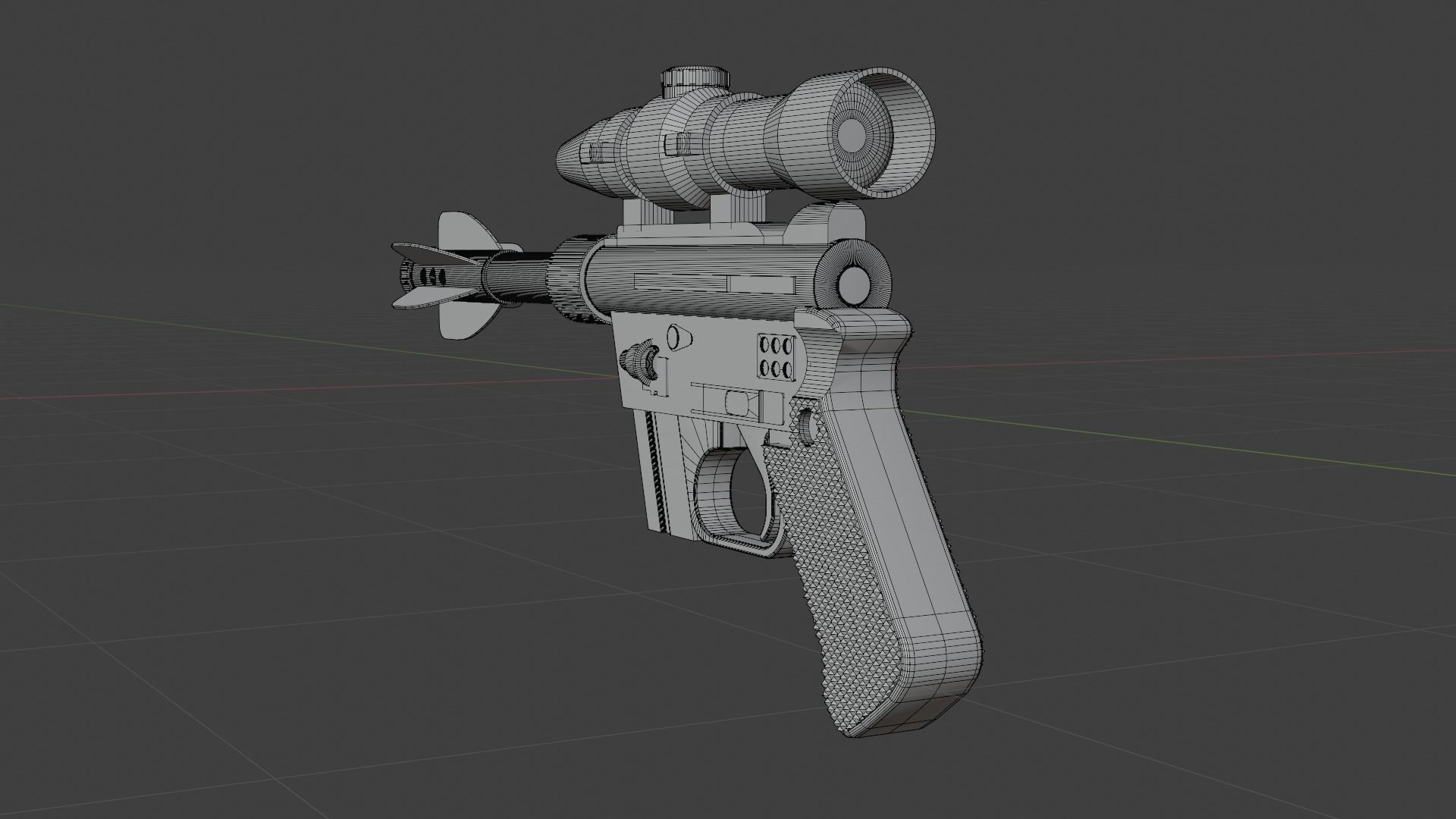 DL-21 A star wars gun 3D model_7