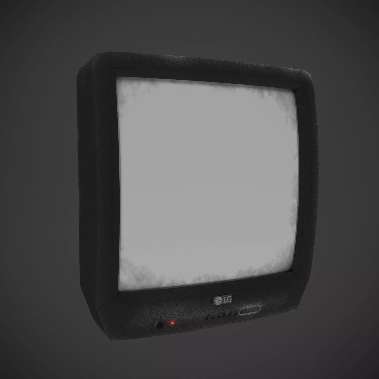 Old TV Free low-poly 3D model