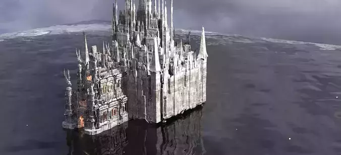 Mansion Structures Tall 3D model