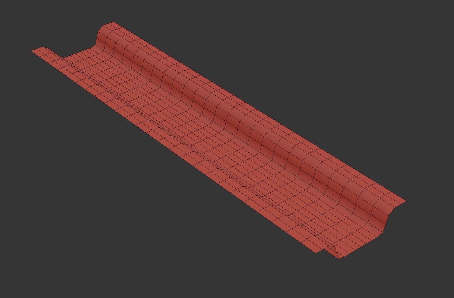 Ultra realistic Winter footpath 2 2021Hq Scan  Low-poly 3D model_5