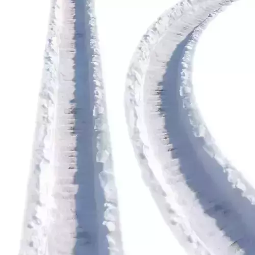 Ultra realistic Winter footpath 2 2021Hq Scan  Low-poly 3D model