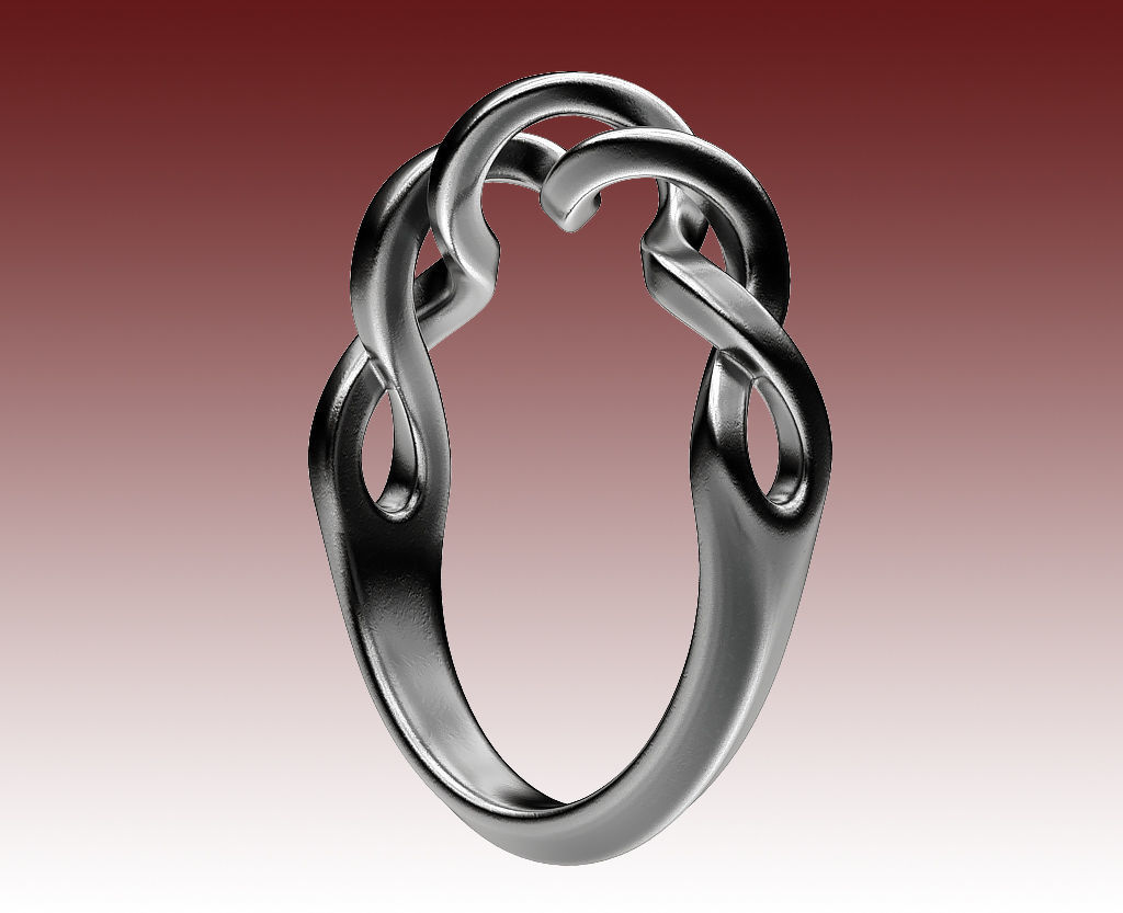 Ring Perpetuum Mobile 3D print model_3