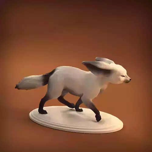 Fennec Fox for 3D printing