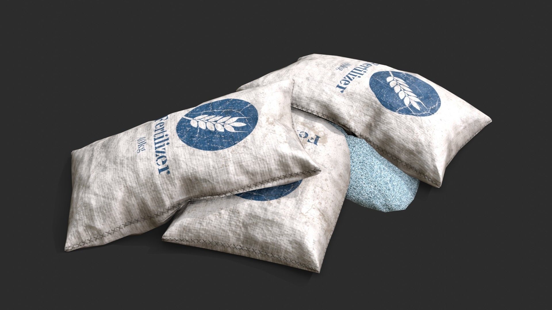 Bulk Bags Bundle Pack 3D Model Collection_31