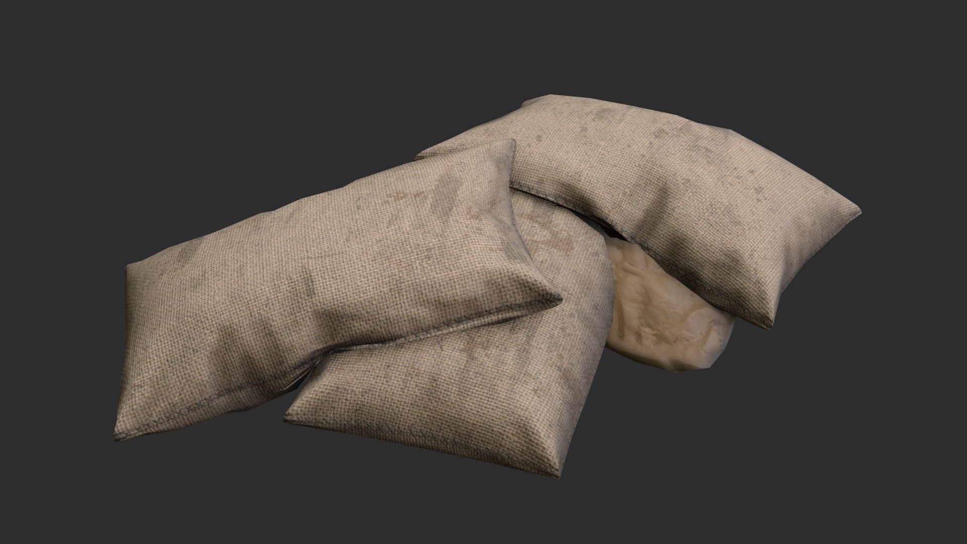 Bulk Bags Bundle Pack 3D Model Collection_25