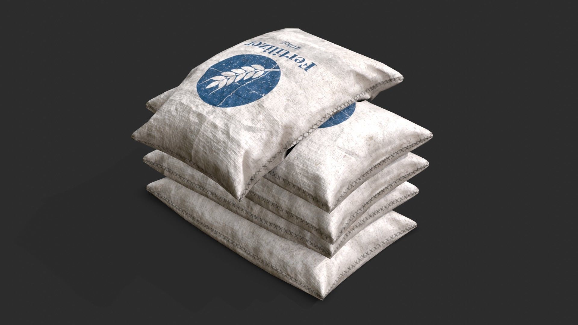 Bulk Bags Bundle Pack 3D Model Collection_30