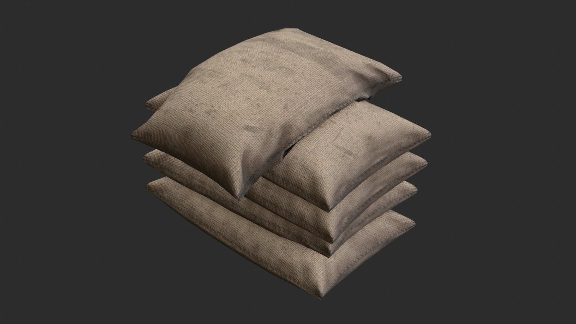 Bulk Bags Bundle Pack 3D Model Collection_22