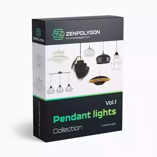 Pendant lights Collection Vol 1 by Zenpolygon