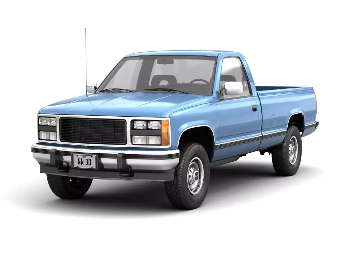 GENERIC PICKUP TRUCK 23 3D model_0