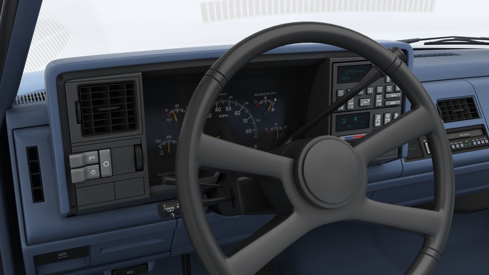 GENERIC PICKUP TRUCK 23 3D model_21