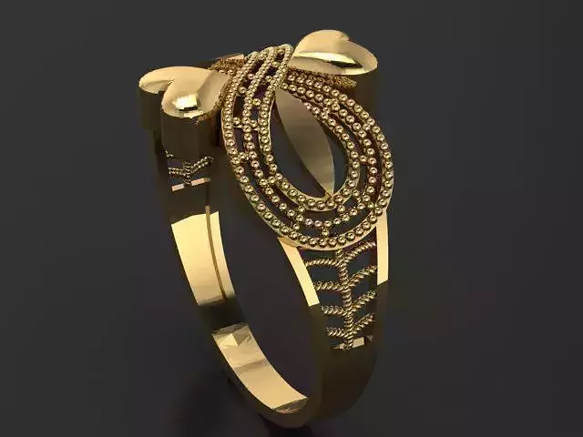 fusion women ring ultra light 3D print model
