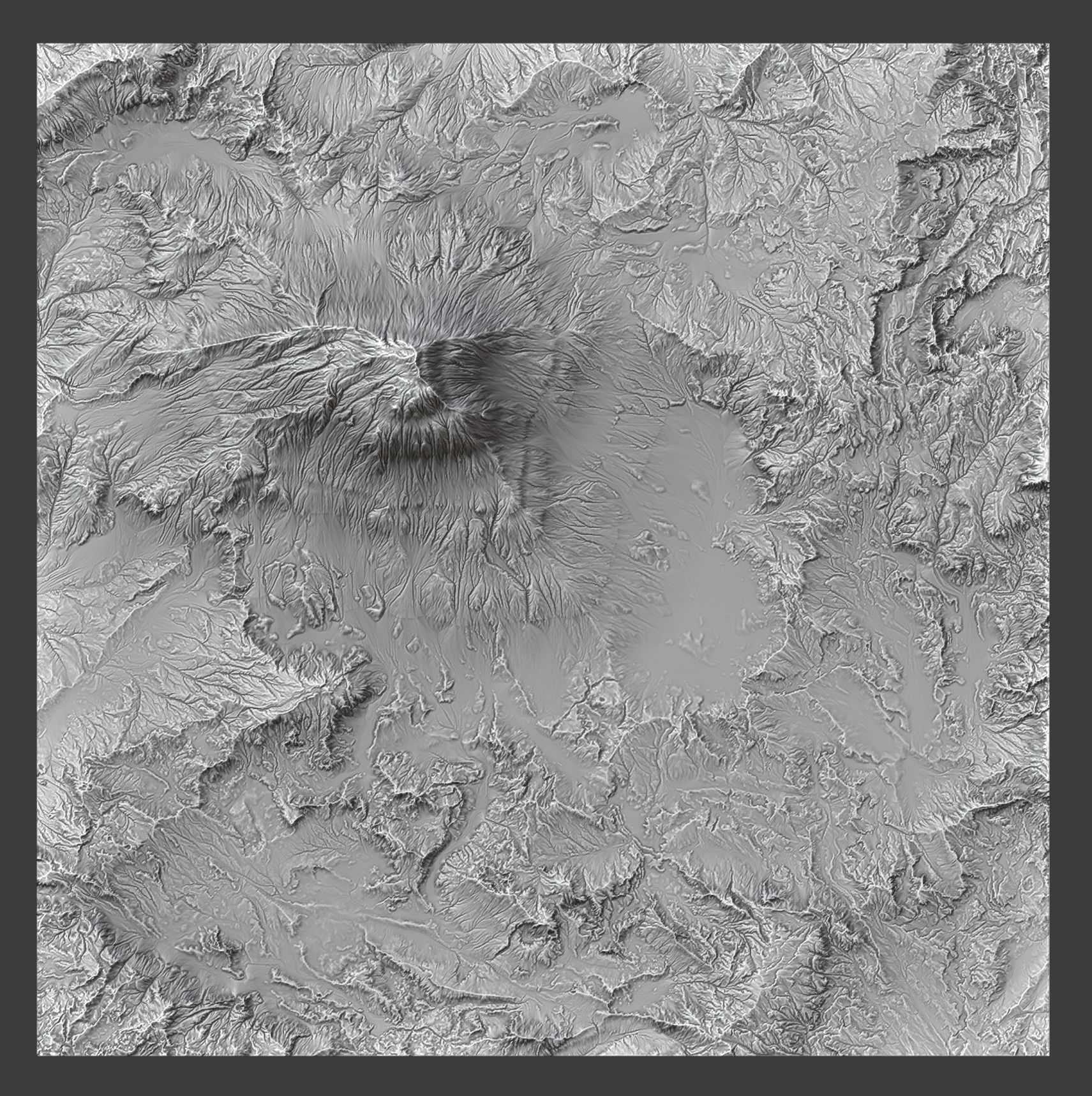 8K Mountain Valley Landscape 3D model_4