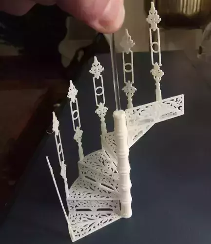 Dolls House Miniature Spiral Staircase 12th Scale 3D print 3D print model