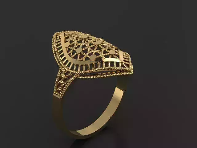  fusion women ring ultra light 3D print model