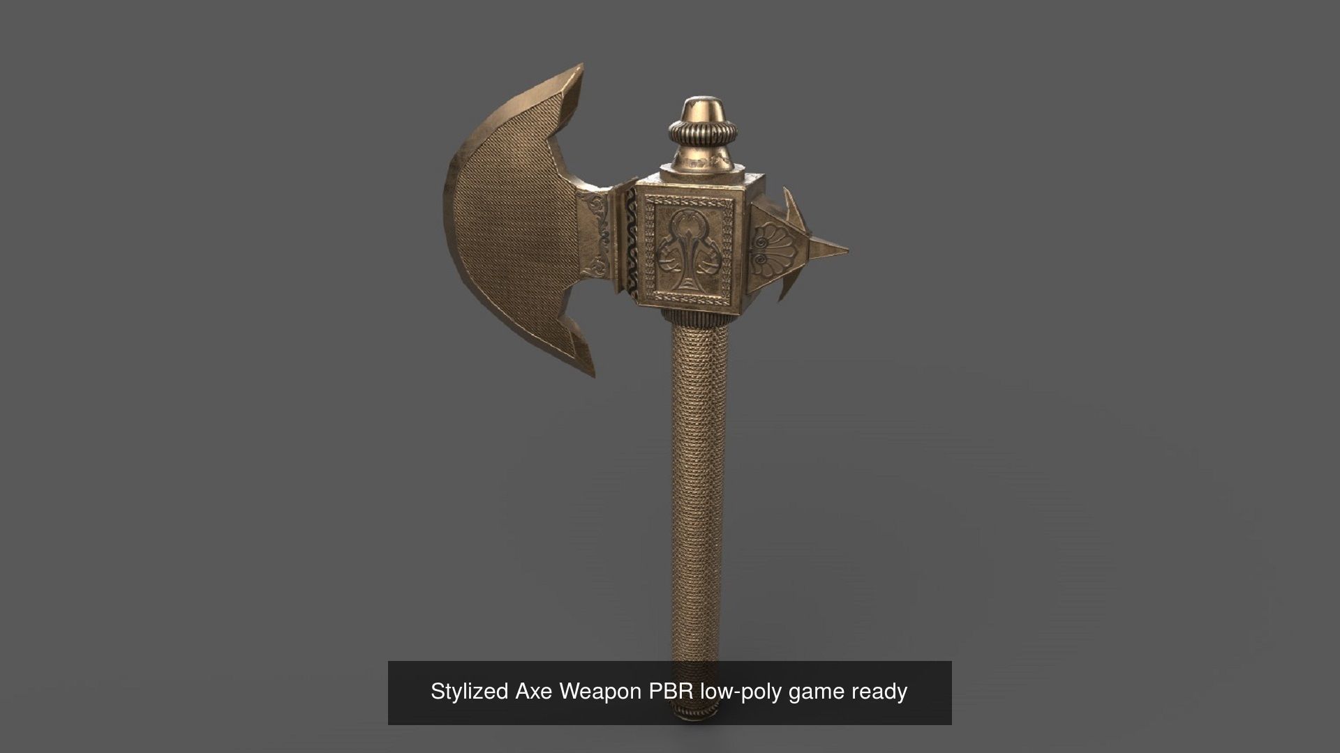 Stylized Cutlass Low-poly 3D model 3D Model Collection_1