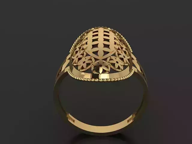 fusion women ring ultra light 3D print model
